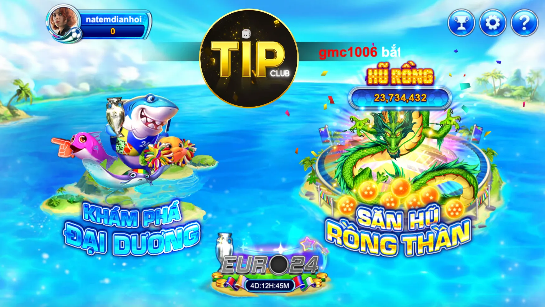 Những điều thú vị khi trải nghiệm game bắn cá Tip Club