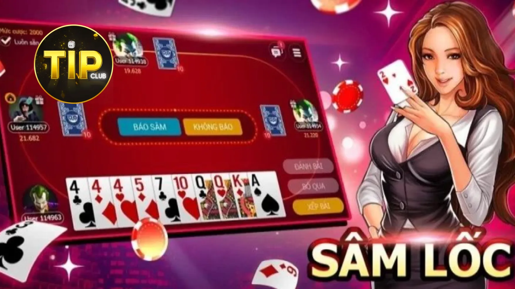 Sơ lược về tựa game sâm lốc tip club