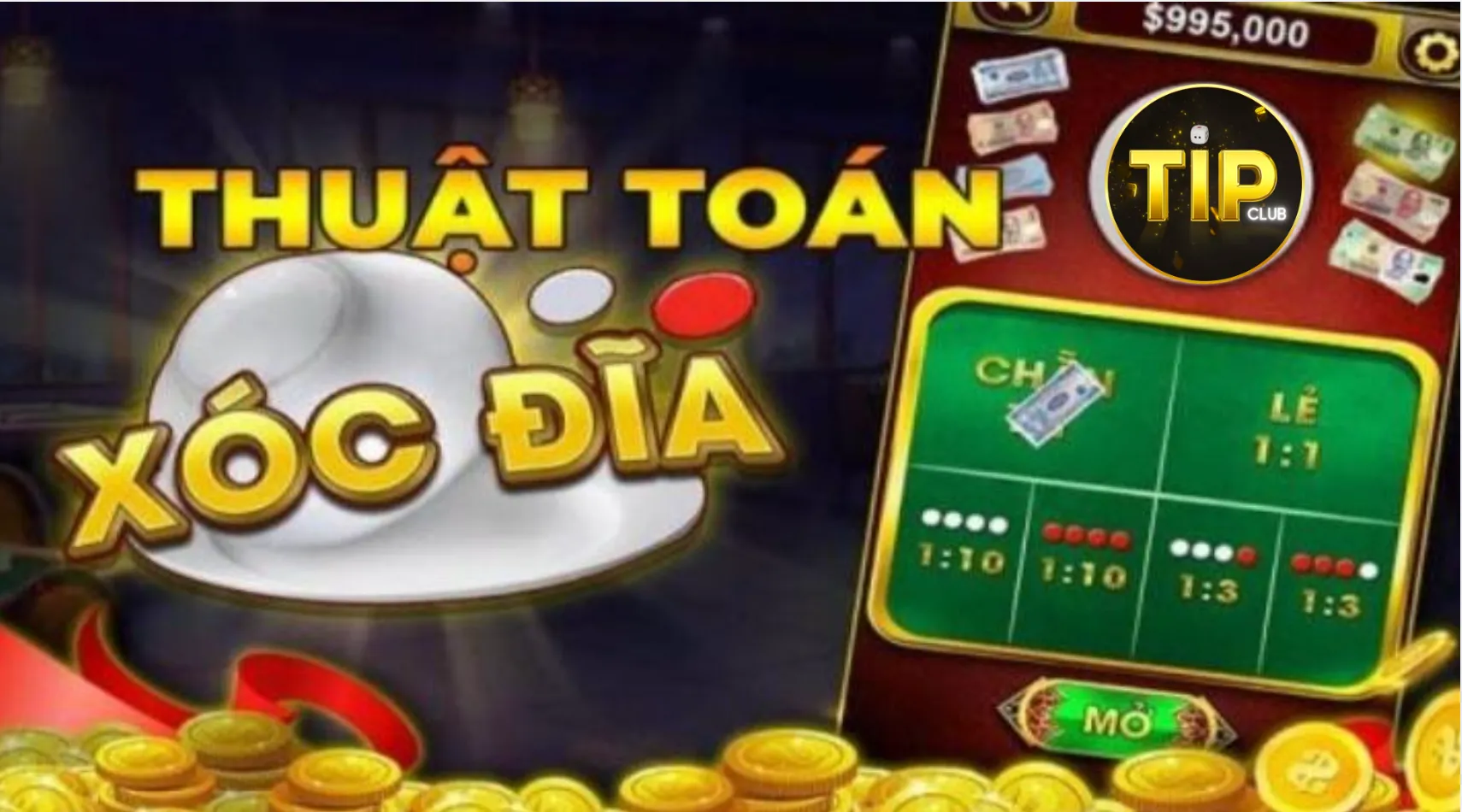 Tìm hiểu luật chơi xóc đĩa TipClub hiện nay